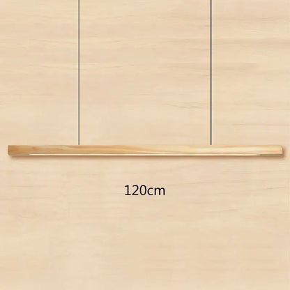 Modern black walnut led pendant light for dining room