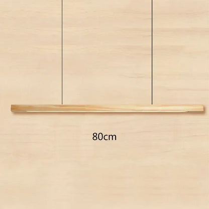 Modern black walnut led pendant light for dining room