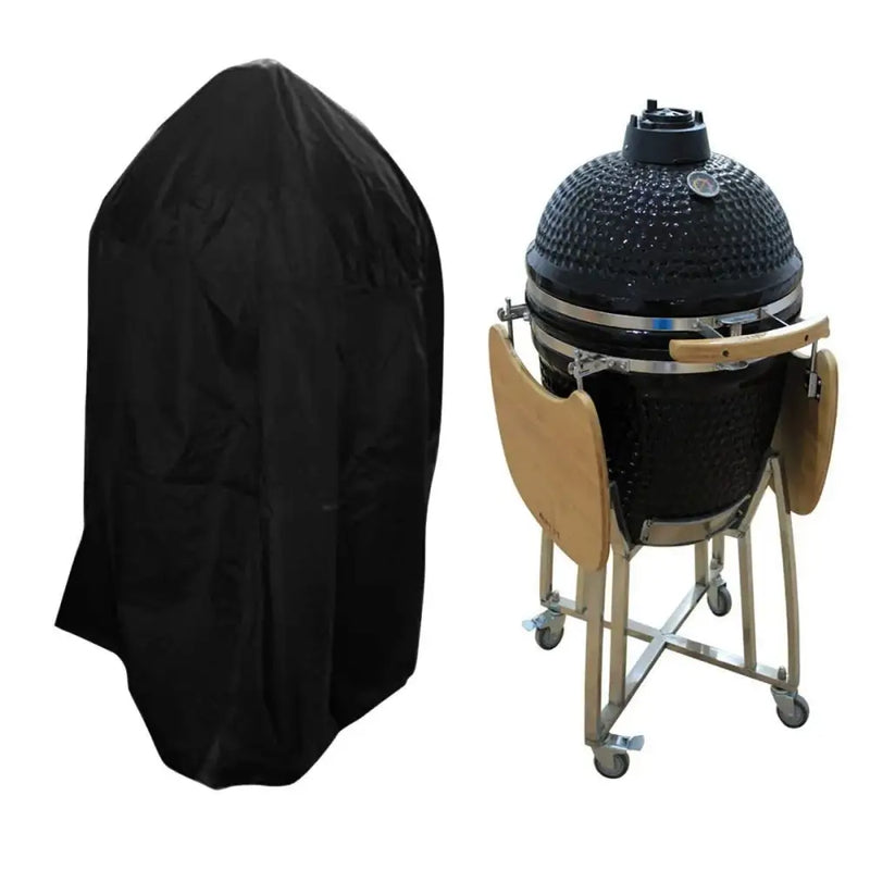 Modern black waterproof bbq grill cover outdoor kitchen protector