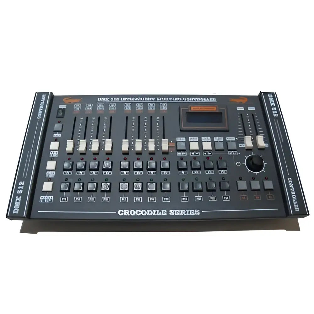 Modern black & white 504-channel dmx controller for dj stage lighting