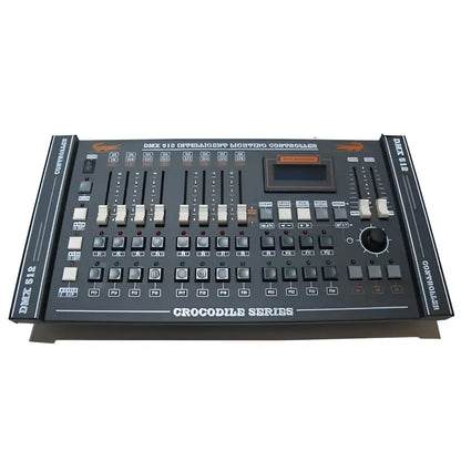 Modern black & white 504-channel dmx controller for dj stage lighting