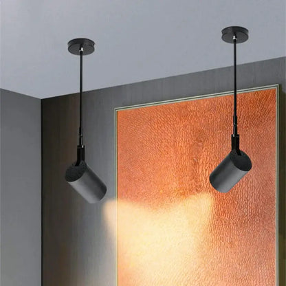 Modern black & white adjustable led wall lamp bedroom track light