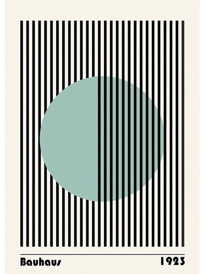 DecorBites™ Modern Black & White Canvas Print Wall Art