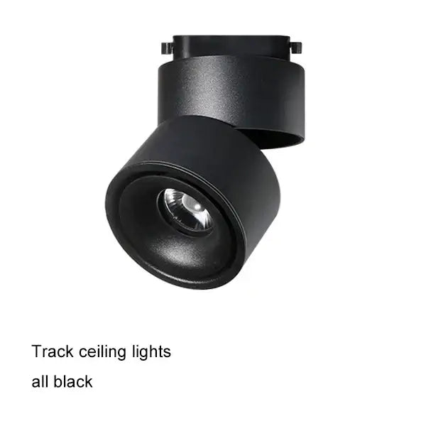 Modern black & white cob led ceiling spot light for living room
