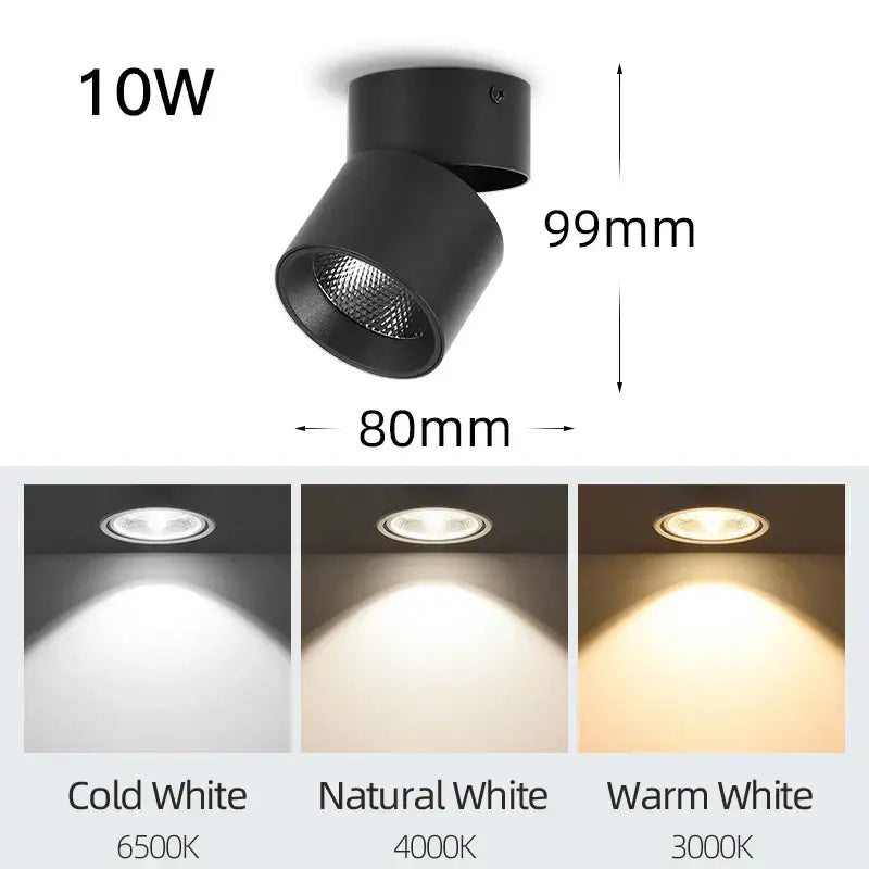 Modern black & white led ceiling lamp kitchen light
