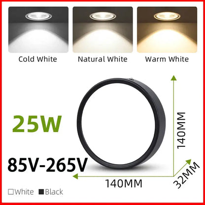 Modern black & white led ceiling lamp kitchen light