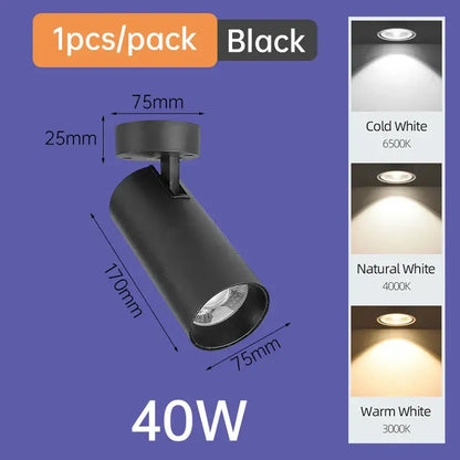 Modern black & white led ceiling lamp kitchen light
