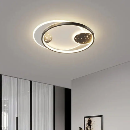 Modern black & white decorbites living lamp chandelier dining room