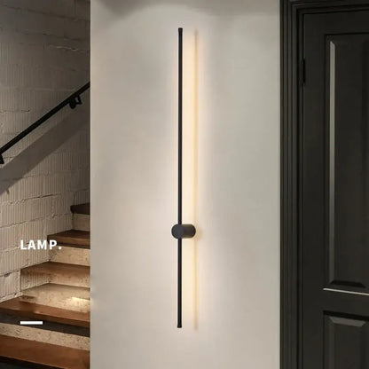 Modern black & white dimmable led wall lights bedroom sconce
