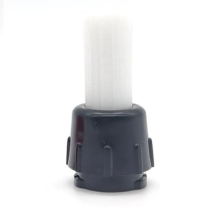 Modern black & white espresso machine brush cleaner kitchen tool
