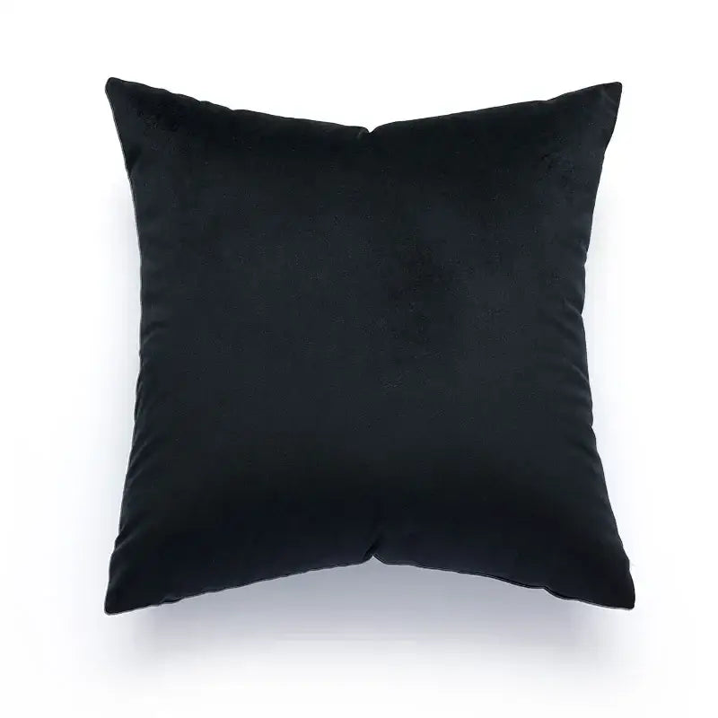 Modern black & white geometric jacquard cushion cover living room
