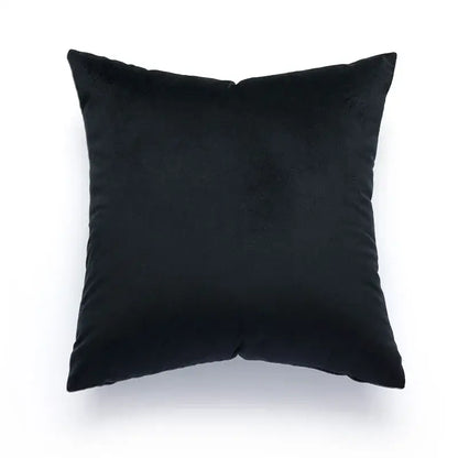 Modern black & white geometric jacquard cushion cover living room