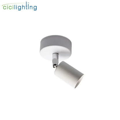 Modern black & white industrial ceiling light kitchen track lighting