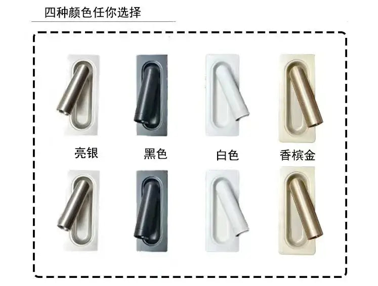 Modern black & white led bedside wall lamp bedroom reading light