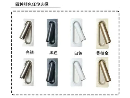 Modern black & white led bedside wall lamp bedroom reading light