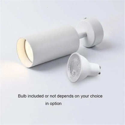 Modern black & white led track lamps – clothing store spotlights