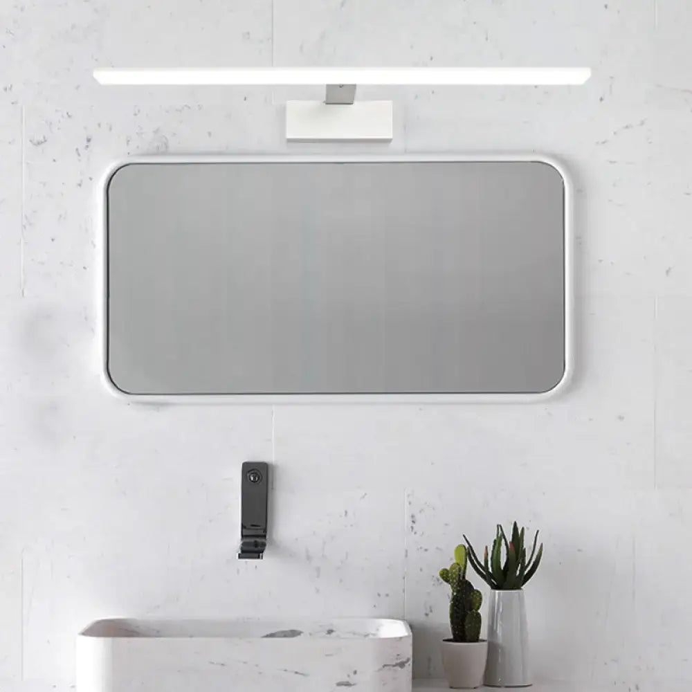 Modern black & white led vanity lamp bathroom sconce light