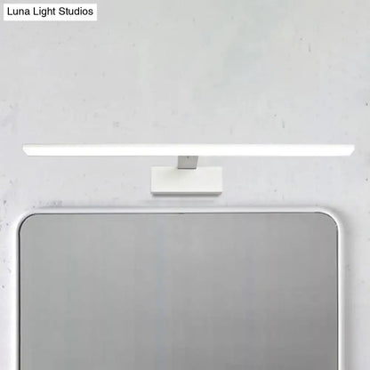 Modern black & white led vanity lamp bathroom sconce light