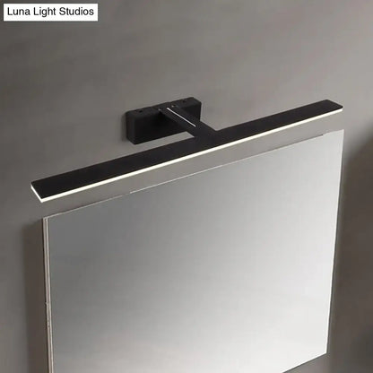 Modern black & white led vanity lamp bathroom sconce light