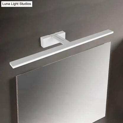 Modern black & white led vanity lamp bathroom sconce light