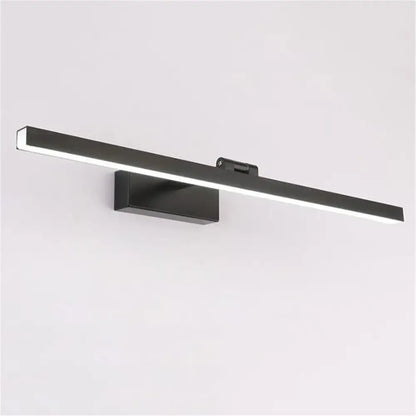 Modern black & white led vanity light sconce for bedroom mirror