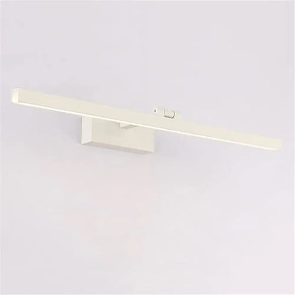 Modern black & white led vanity light sconce for bedroom mirror