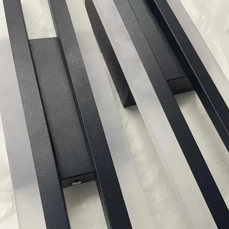 Modern black & white led wall sconce lamp bedroom light