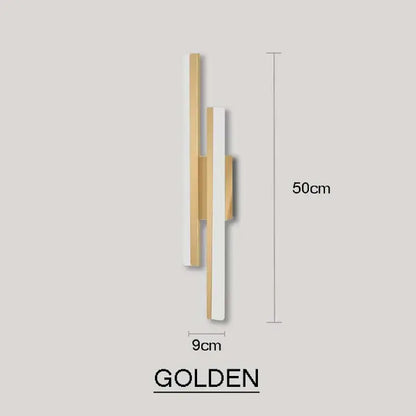 Modern black & white led wall sconce lamp bedroom light