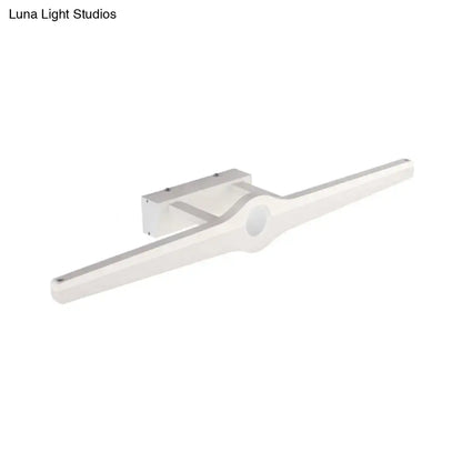 Modern black & white led wall sconce – living room minimalist light