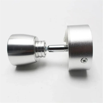 Modern black & white led wash reading wall lamp bedroom motion sensor