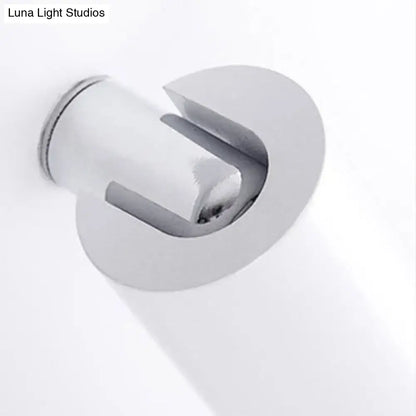Modern black & white metal wall lamp – living room led sconce