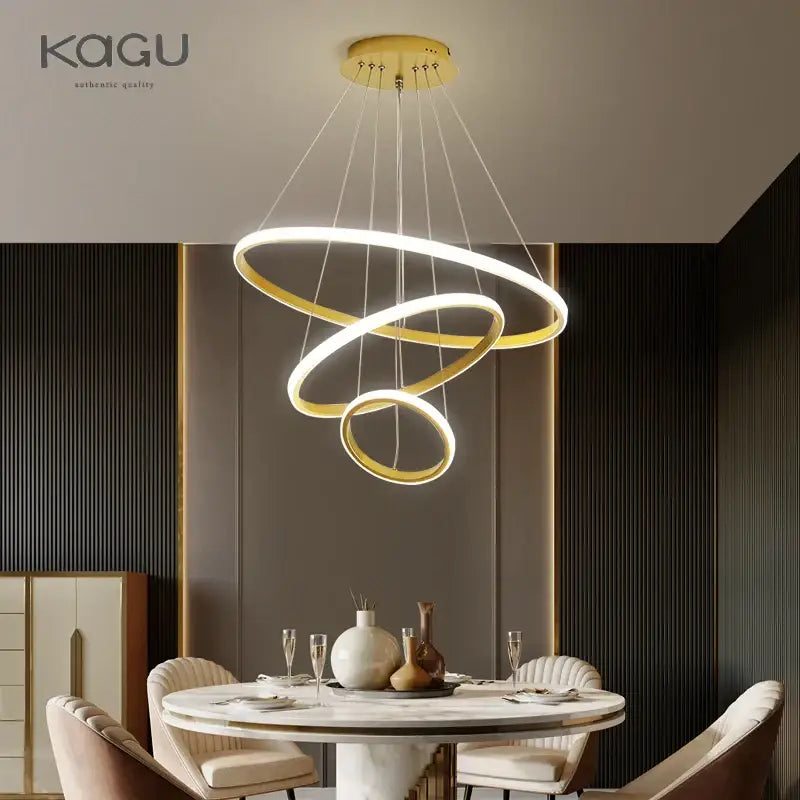 Modern black & white spiral led pendant chandelier for living room