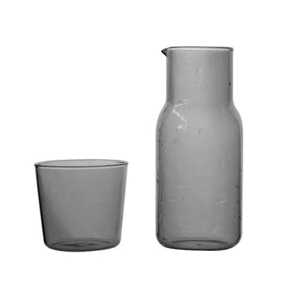 Modern borosilicate glass tea pot kitchen fruit infuser pitcher