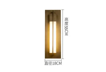 Modern brass and frosted glass led wall lights for living room