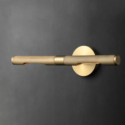 Modern brass copper mirror wall lamp for bedroom bathroom