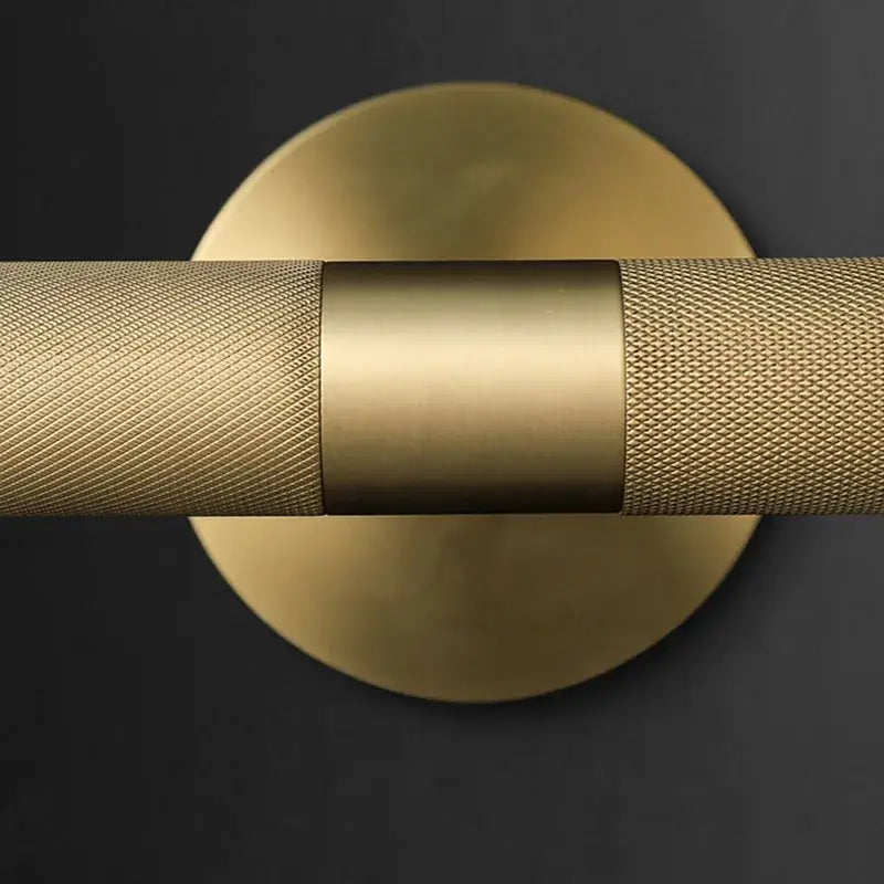 Modern brass copper mirror wall lamp for bedroom bathroom
