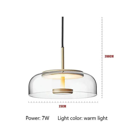 Modern brass floor lamp with glass lampshade for living room