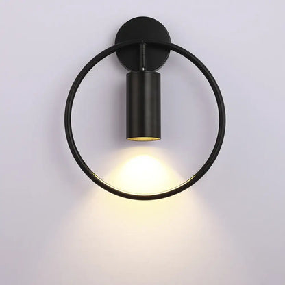 Modern brass gold adjustable led wall sconce for corridor