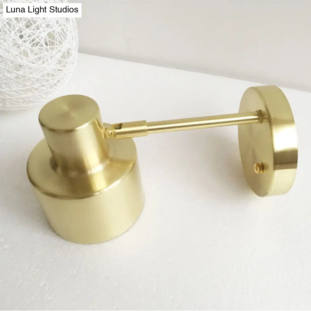 DecorBites™ Modern Brass Grenade Shade Wall Sconce - Head Corridor Wall Light