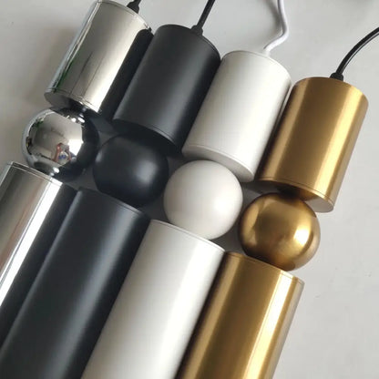 Modern brass pendant light kitchen minimalist led hanging lamp