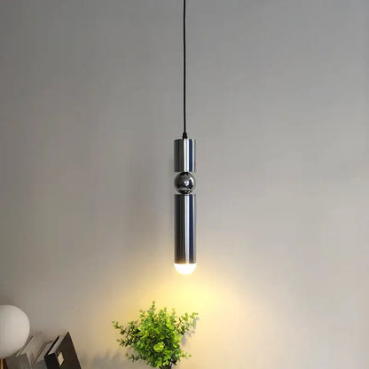 Modern brass pendant light kitchen minimalist led hanging lamp