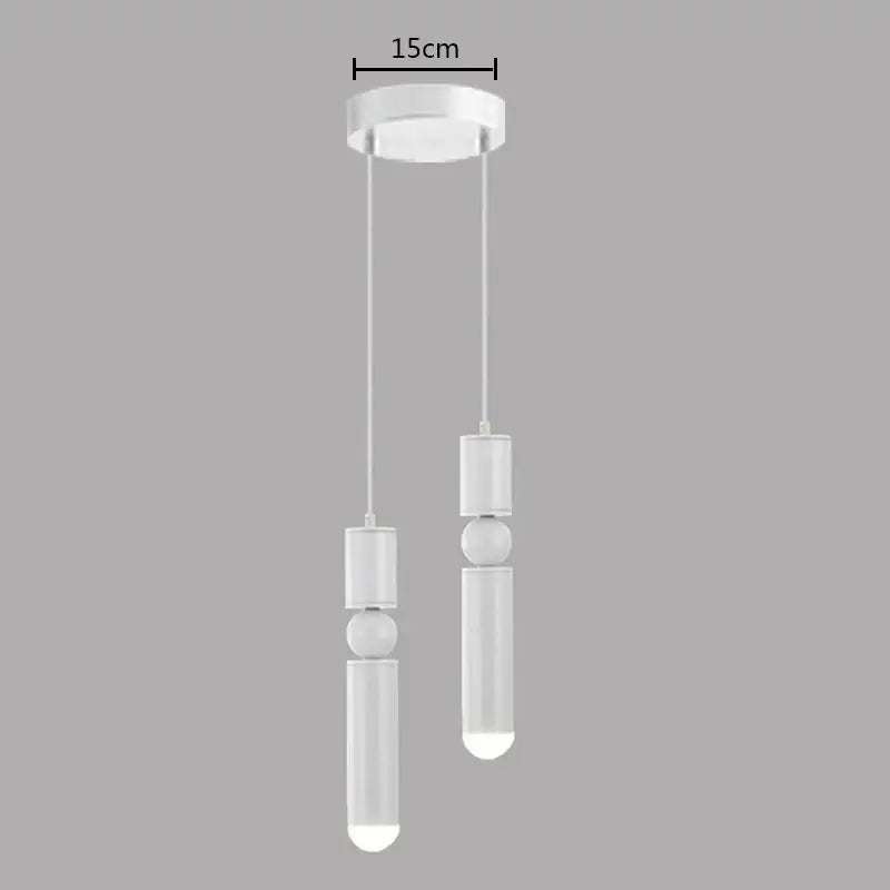 Modern brass pendant light kitchen minimalist led hanging lamp