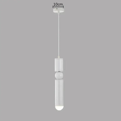 Modern brass pendant light kitchen minimalist led hanging lamp