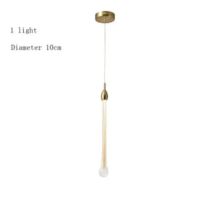 Modern brass round stairs led chandelier glass villa dining room