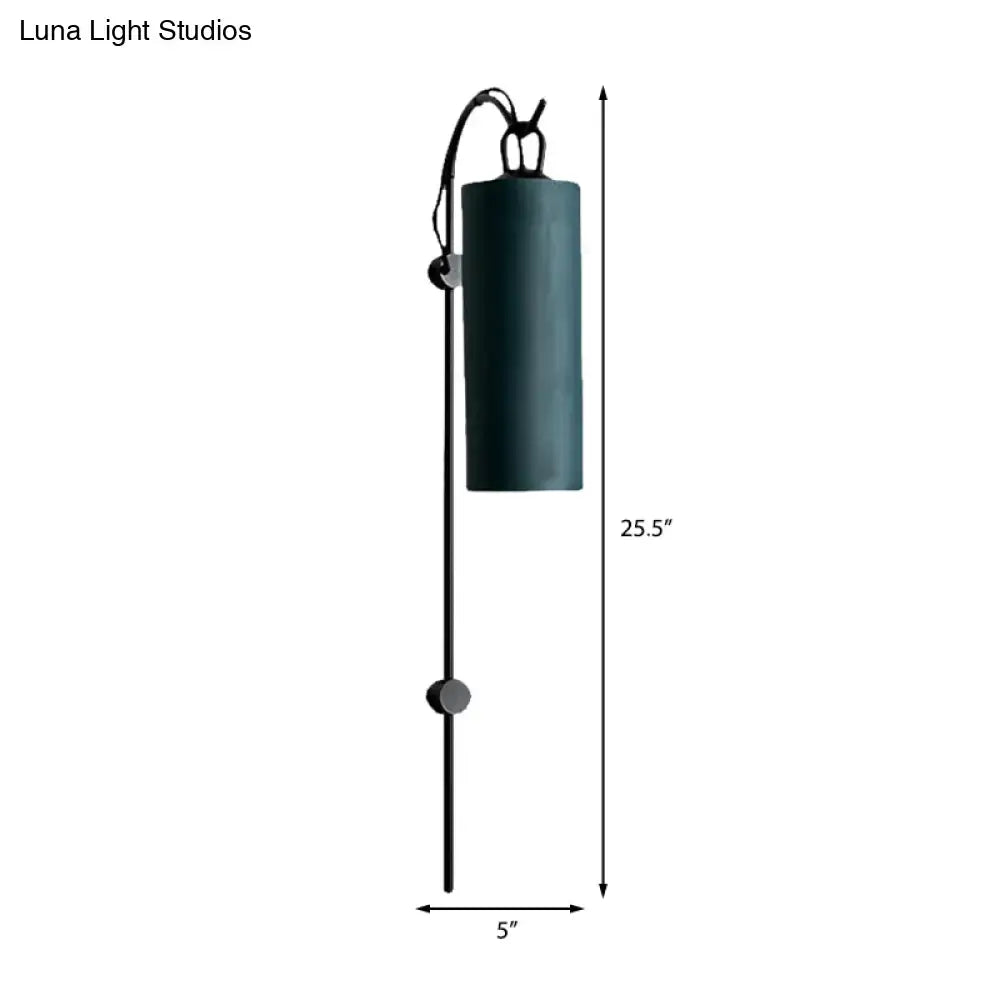Modern brass & white wall sconce living room direct wired electric