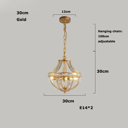 Modern bronze black chrome gold globe led chandelier living room