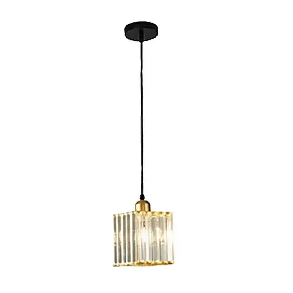 Modern bronze crystal trio pendant light for dining room