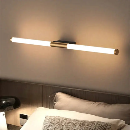 Modern bronze led mirror front wall lamp for bathroom bedroom vanity