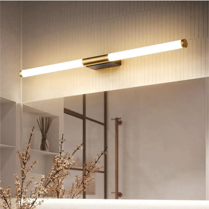 Modern bronze led mirror front wall lamp for bathroom bedroom vanity