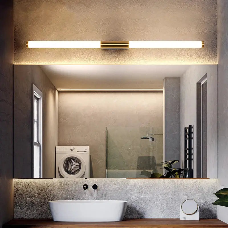 Modern bronze led mirror front wall lamp for bathroom bedroom vanity
